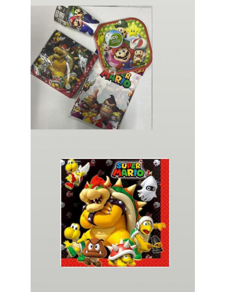 TOVAGLIOLO 33X33 SUPER MARIO PZ20