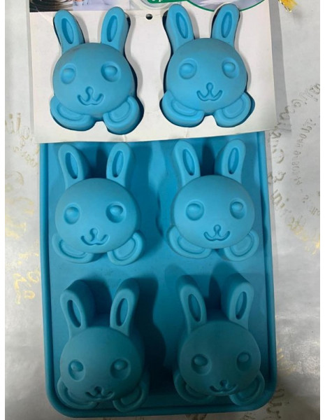 STAMPO IN SILICONE CONIGLIETTI