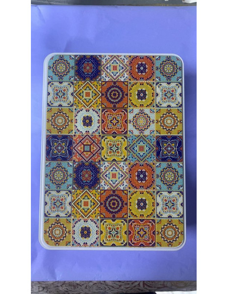 SCATOLA LATTA RETTANGOLARE cm.18x12,5