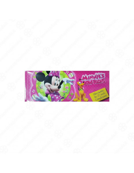 BLOCCHETTO INVITI MINNIE BOW-TIQUE -...
