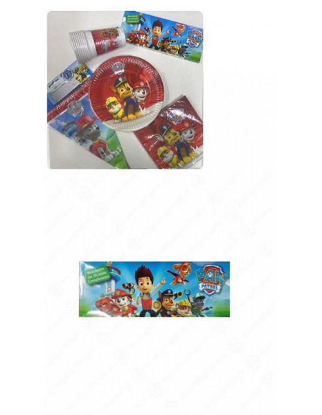 BLOCCHETTO INVITI PAW PATROL - 20 INVITI