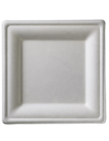PIATTO QUADRATO BIO cm.20x20 pz.50
