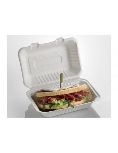 SANDWICH BOX BIO mm.230x150x8h pz 50