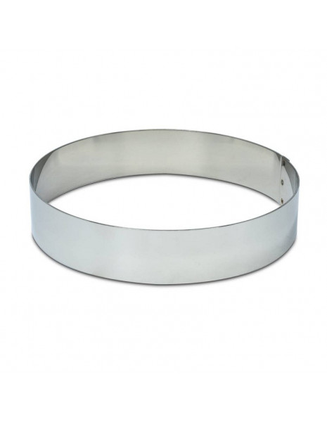 CERCHIO INOX 20 X H4,5 CM
