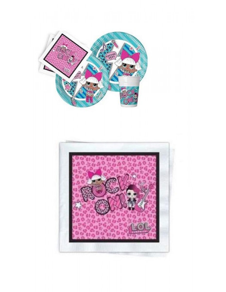 TOVAGLIOLI LOL SURPRISE- 33x33 cm - 20pz
