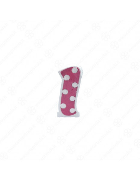 LETTERA IN POLISTIROLO - POIS - ROSA - I