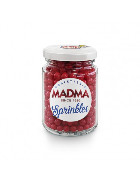 SPRINKLES SFERICI ROSSO 4MM DA 100GR