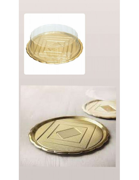 VASSOIO MEDORO - diametro 34 cm - ORO