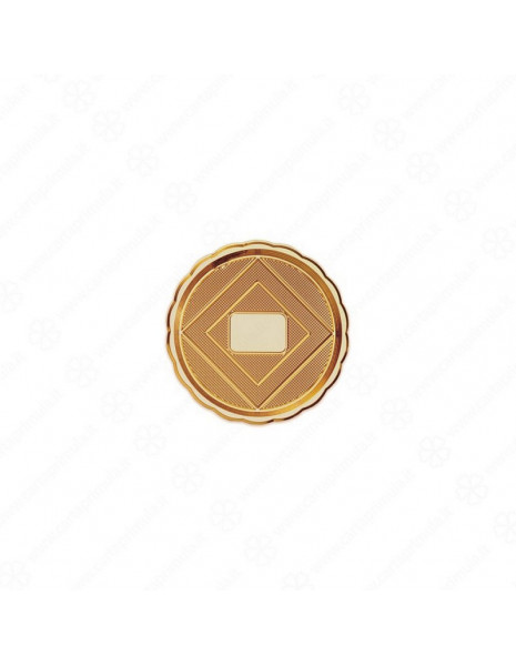 VASSOIO MEDORO - diametro 40 cm - ORO