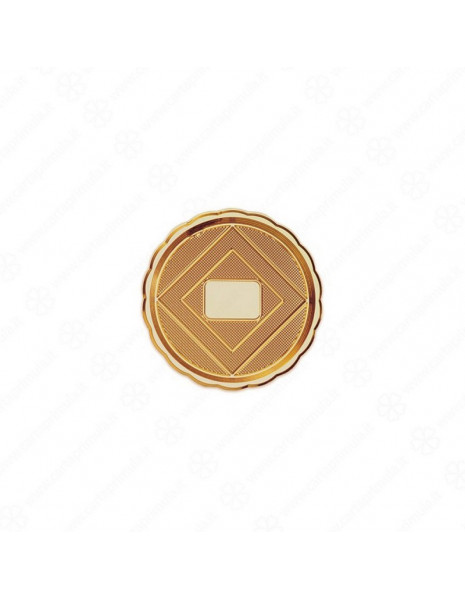 VASSOIO MEDORO - diametro 42 cm - ORO