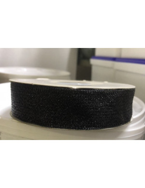 NASTRO LAME  25 MT. NERO