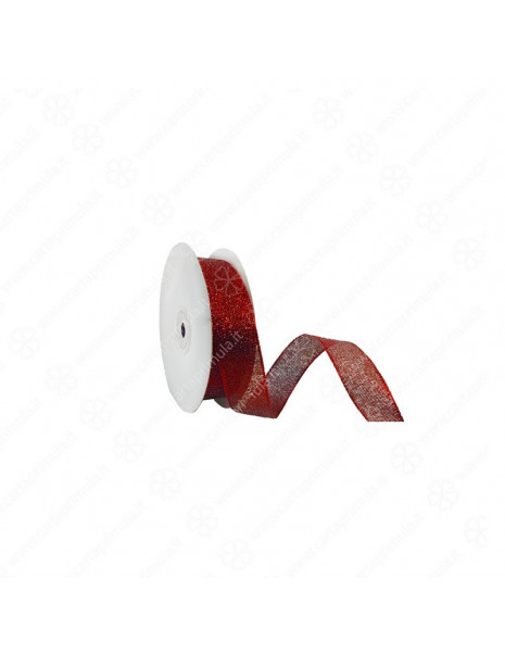 NASTRO - LAMINATO - 3 cm x 25 mt - ROSSO