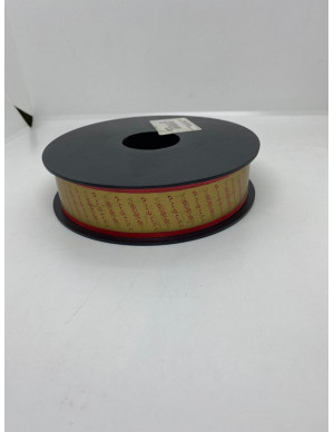 NASTRO NATALE ORO/ROSSO...