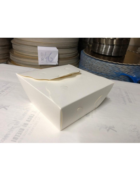SCATOLO 12x12x8 cm. BIANCO