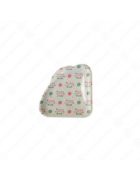PIATTO PIZZA - 1/4 - TRICOLORE