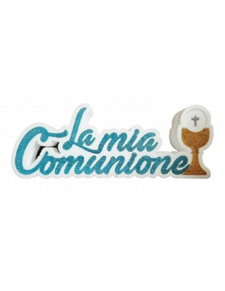 POLISTIROLO PRIMA COMUNIONE CELESTE...