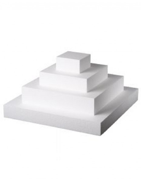 POLISTIROLO QUADRATO - 15x15x5h cm