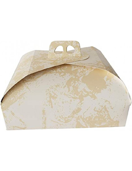 SCATOLA PORTATORTA - 19cm - BIANCO