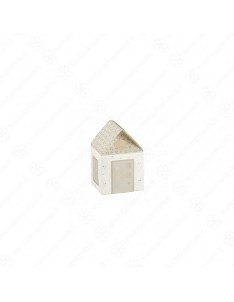 SCATOLINA CASETTA - 5x9 cm - beige
