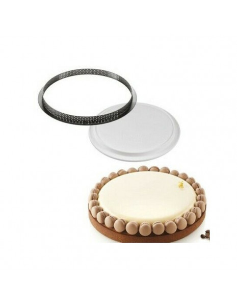 KIT TARTE RING ROUND CROSTATE 250MM...