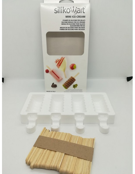 STAMPO IN SILICONE PER GELATI MINI...