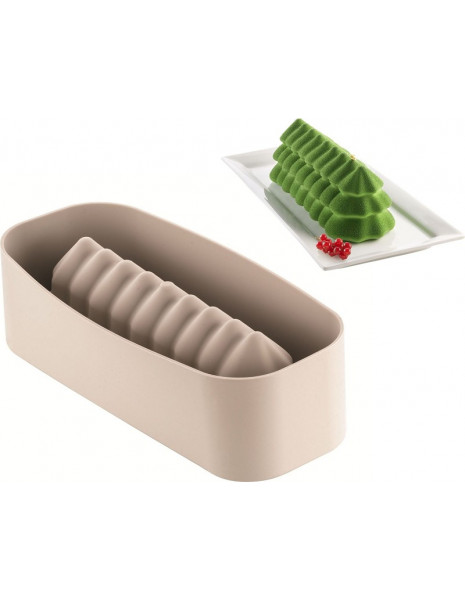 STAMPO IN SILICONE BUCHE SAPIN 250X89...