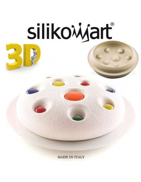 STAMPO IN SILICONE - LUNA - 3D -...