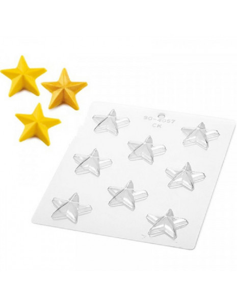 STAMPO IN PLASTICA - STELLE -...