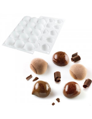 STAMPO IN SILICONE MARRON...