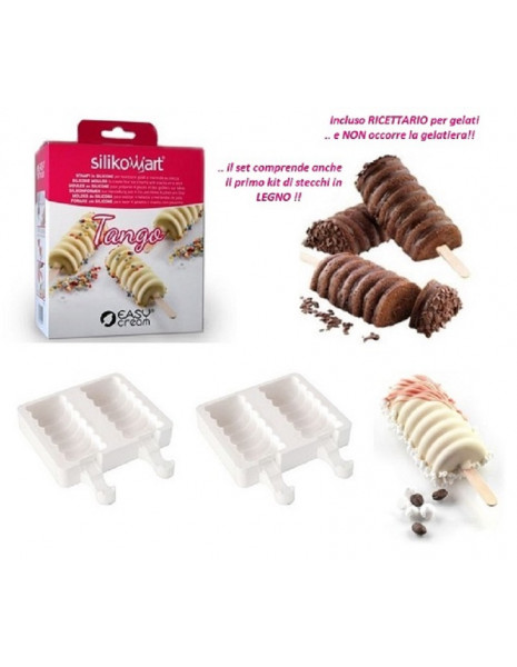 STAMPO IN SILICONE PER GELATI TANGO...