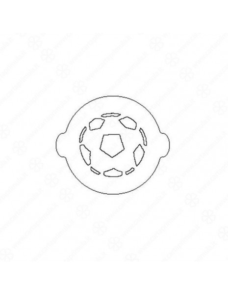 MASCHERINA DECORATIVA - STENCIL -...