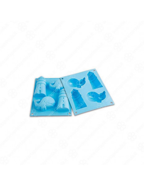 STAMPO IN SILICONE - HAPPY SEA -...