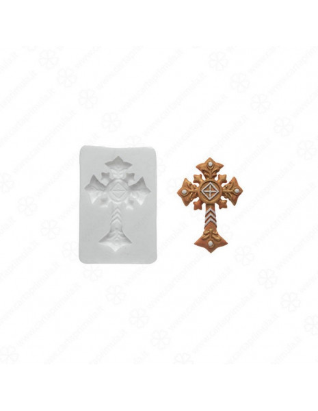 FORMA IN SILICONE - CROSS - 55x77 mm...