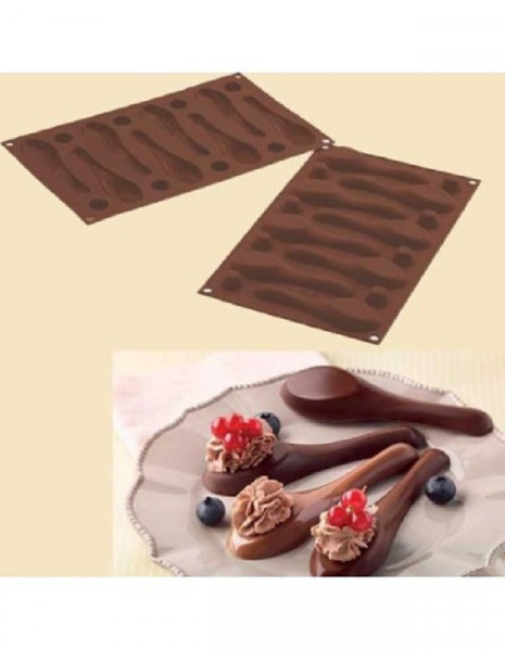 STAMPO IN SILICONE - CUCCHIAIO - 8...