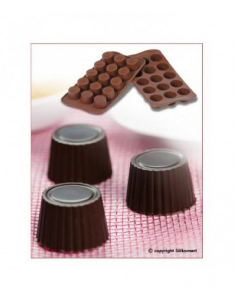 STAMPO IN SILICONE PRALINE 30MMX18,5MM