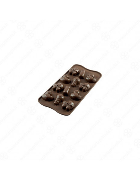 STAMPO IN SILICONE - CHOCO BABY - 3D...
