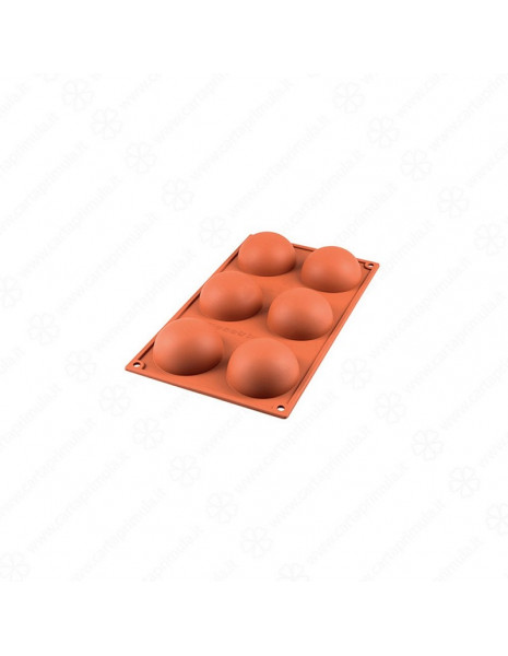 STAMPO IN SILICONE - SEMISFERA - 3D -...