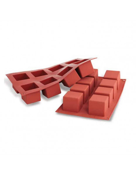 STAMPO IN SILICONE - CUBO - 50x50x50h...