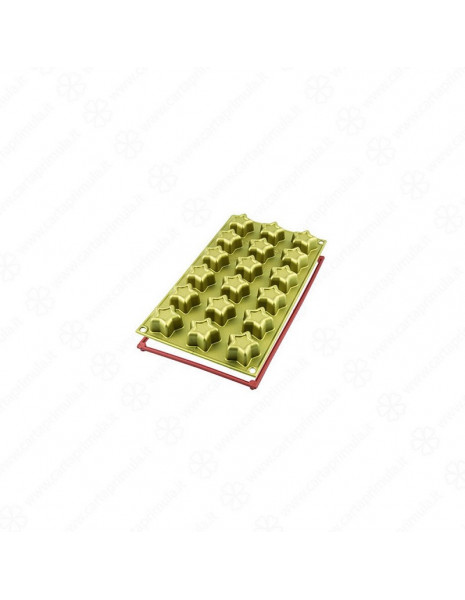 STAMPO IN SILICONE - MINI STARS - 3D...