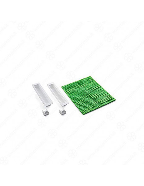 STAMPO IN SILICONE - KIT LETTERE CON...