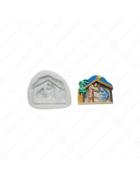 FORMA IN SILICONE - NATIVITY - 64x77...