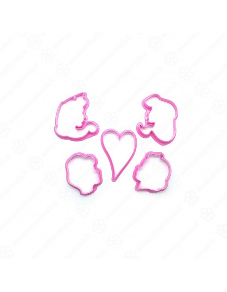 TAGLIABISCOTTI - SET PRINCIPESSE -...