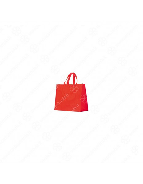 BORSA - IN TNT - 30x23x10 cm - ROSSO