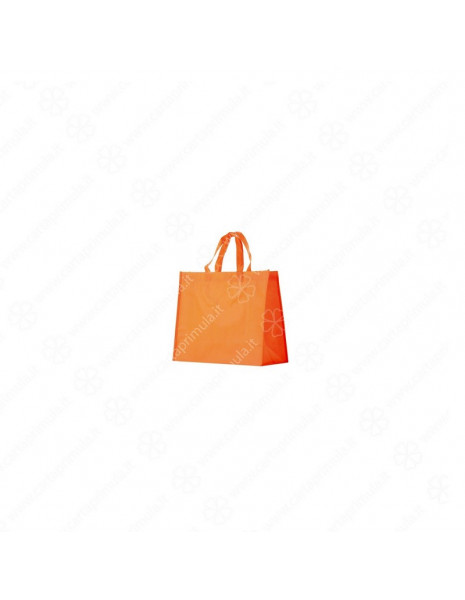 BORSA - IN TNT - 30x23x10 cm - ARANCIO