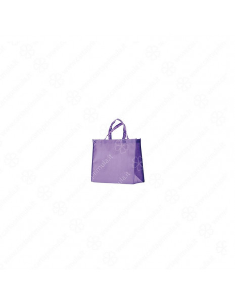 BORSA - IN TNT - 30x23x10 cm - LILLA