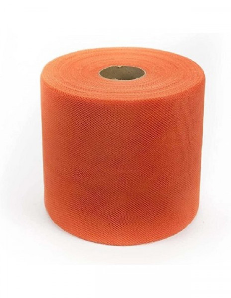 TULLE ARANCIO 100 M