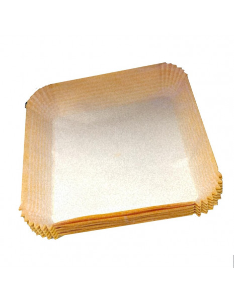 PIROTTINO QUADRATO GIALLO CM 10X10CM