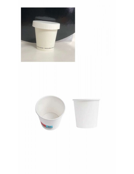 BICCHIERI CARTA CAFFE  90ml. BIANCO...