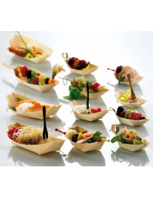 PIROGA IN LEGNO - 70x50x20...