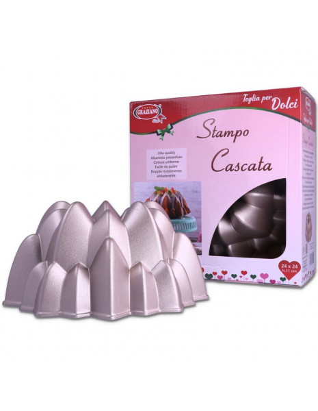 TEGLIA X DOLCI STAMPO CASCATA